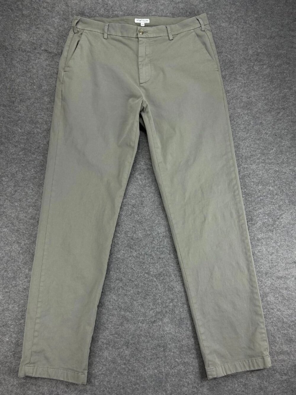 Peter Millar Signature Sateen Classic Fit Chino Pants‎ Mens 35x34 Green Stretch